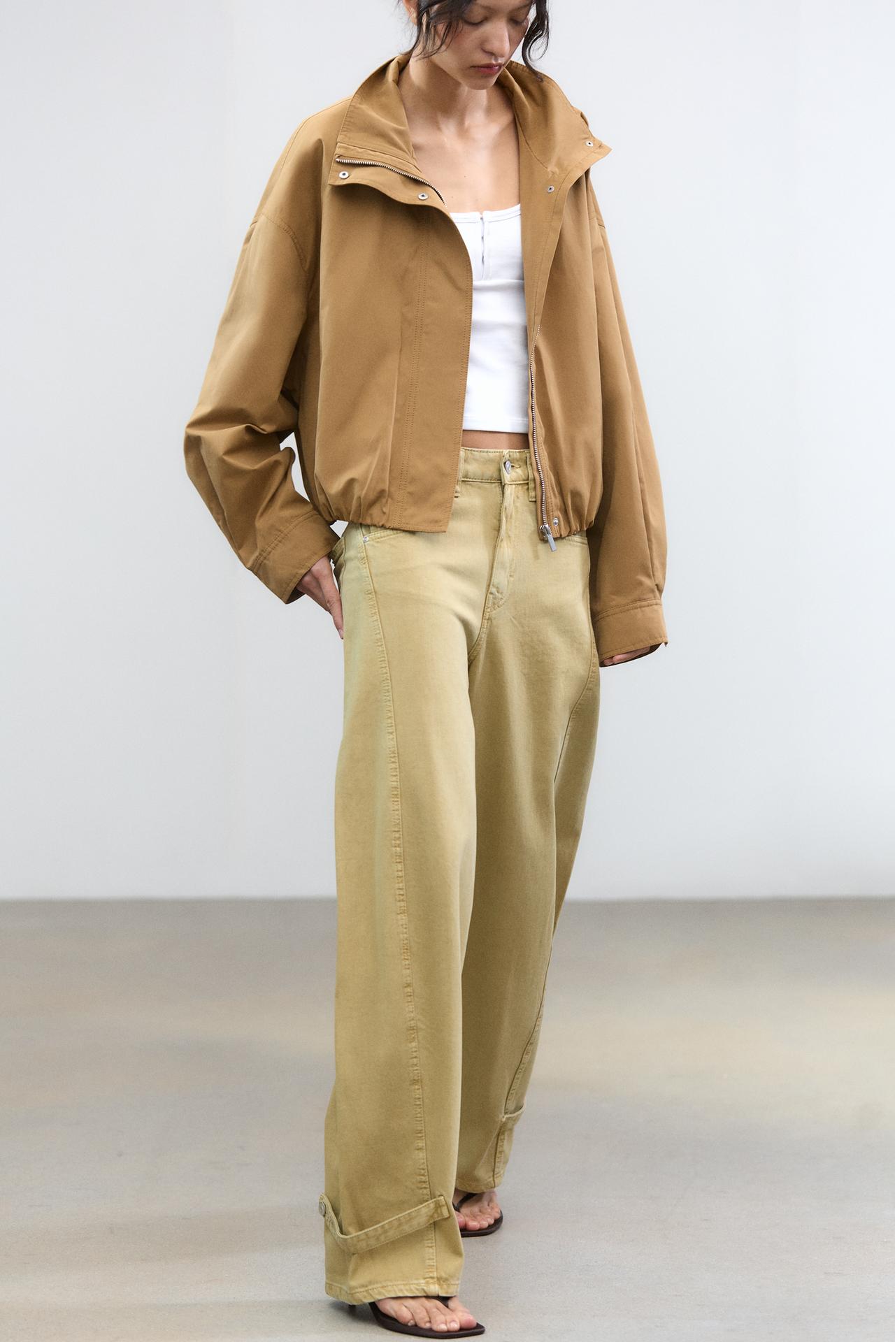 BALLOON-FIT PANTS WITH BELT LOOPS