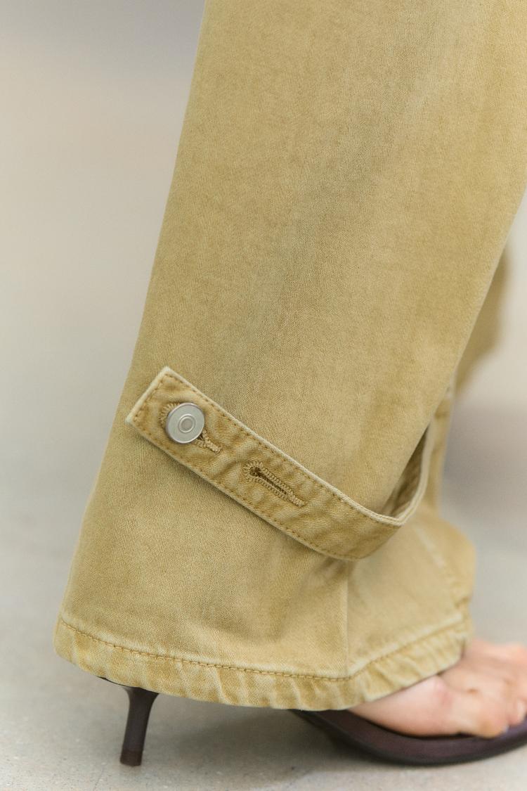 BALLOON-FIT PANTS WITH BELT LOOPS