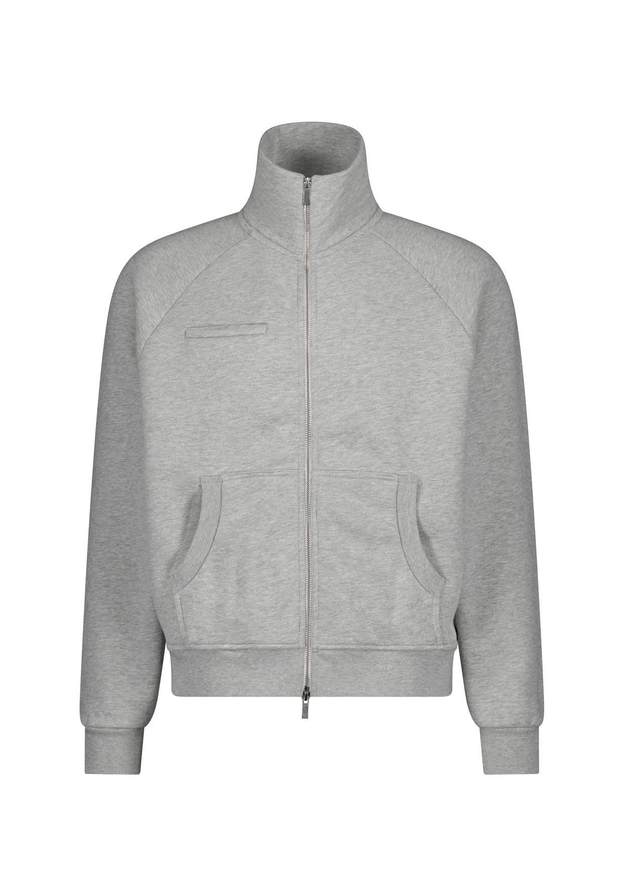COZY TRACK JACKET – GREY