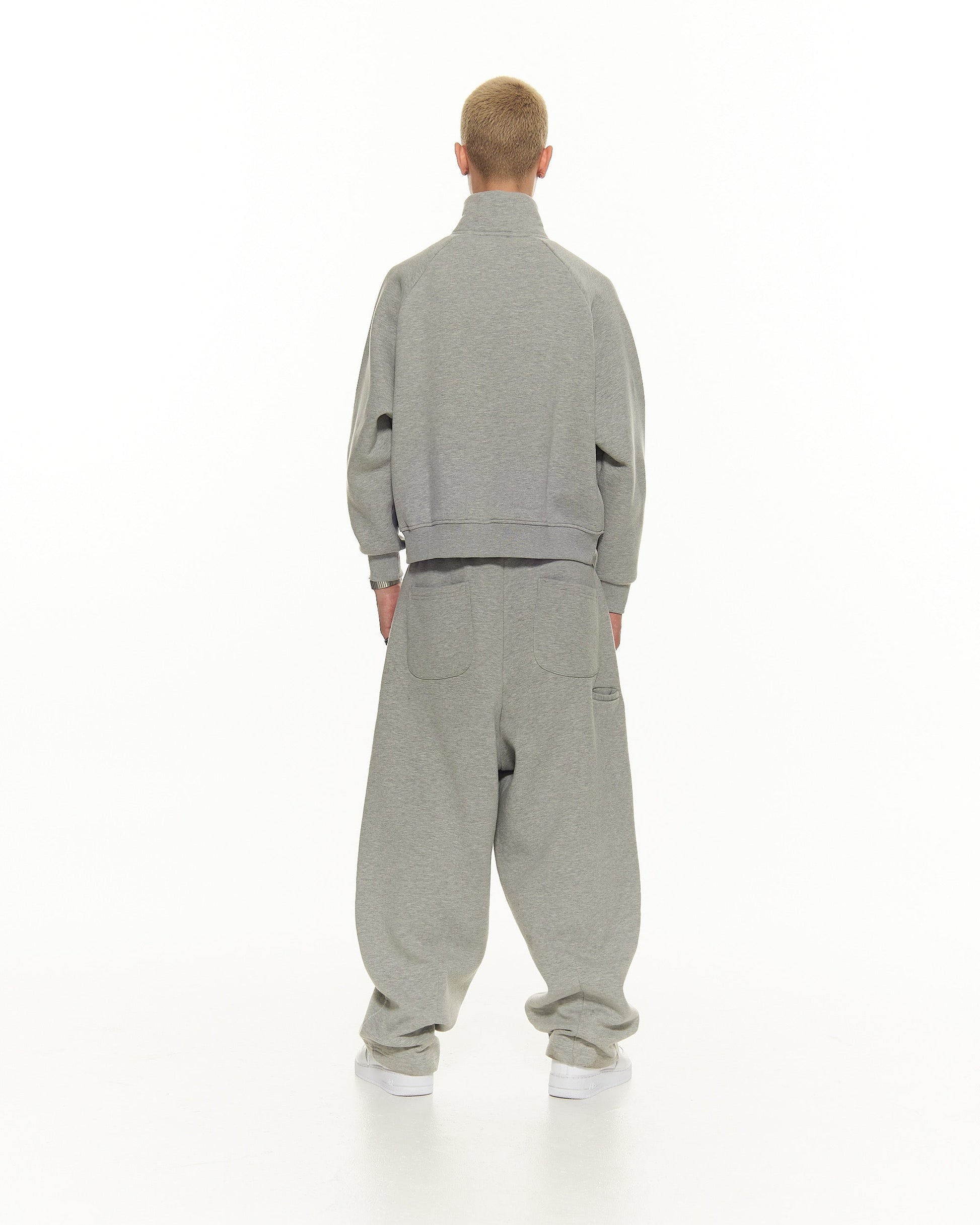 COZY TRACK JACKET – GREY