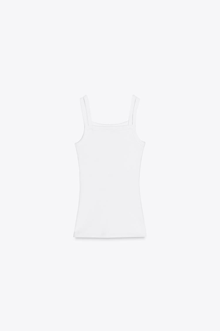 DOUBLE-STRAP T-SHIRT