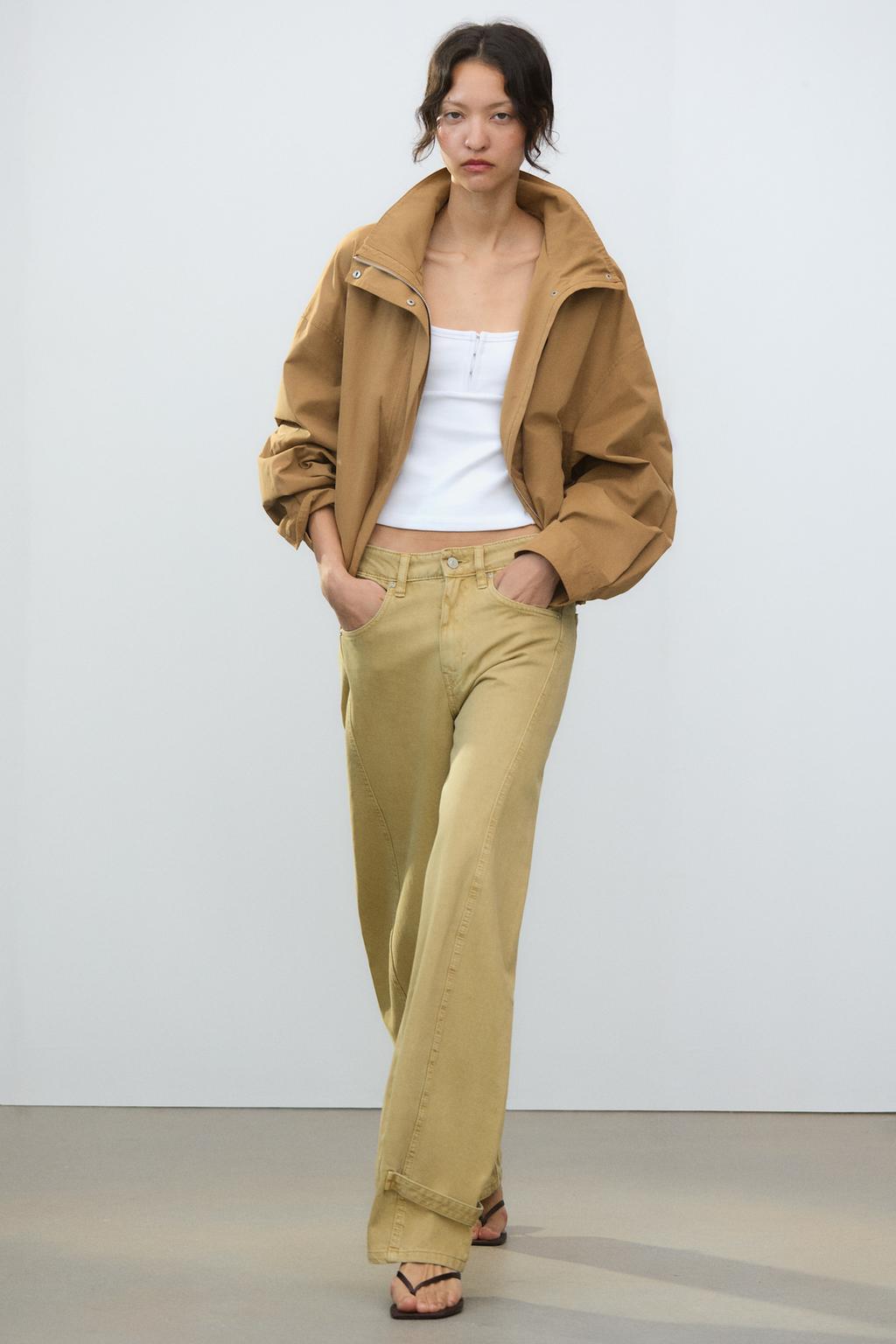 BALLOON-FIT PANTS WITH BELT LOOPS