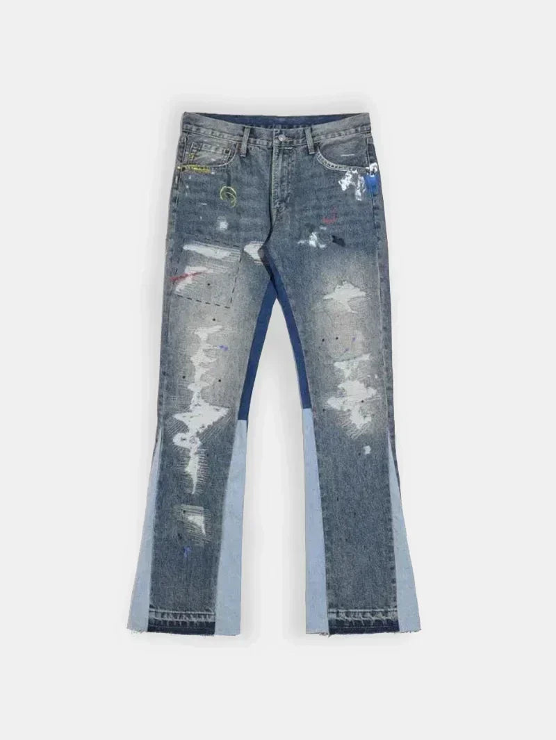 Flare Jeans Paint Effect – 20232