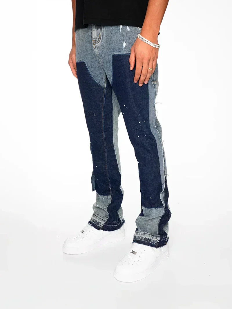 Flare Jeans Denim Front – 219621