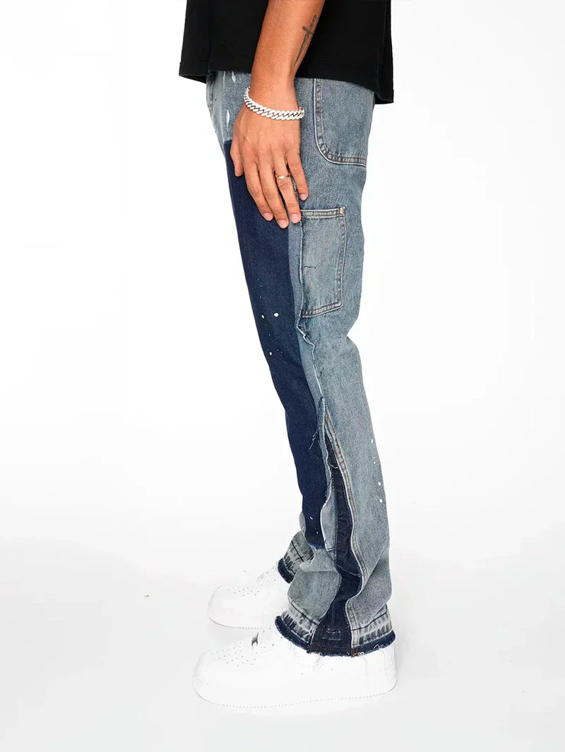 Flare Jeans Denim Front – 219621
