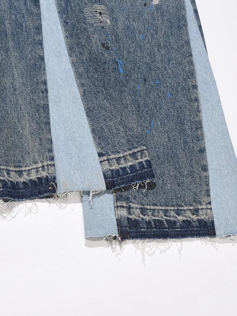 Flare Jeans Paint Effect – 20232