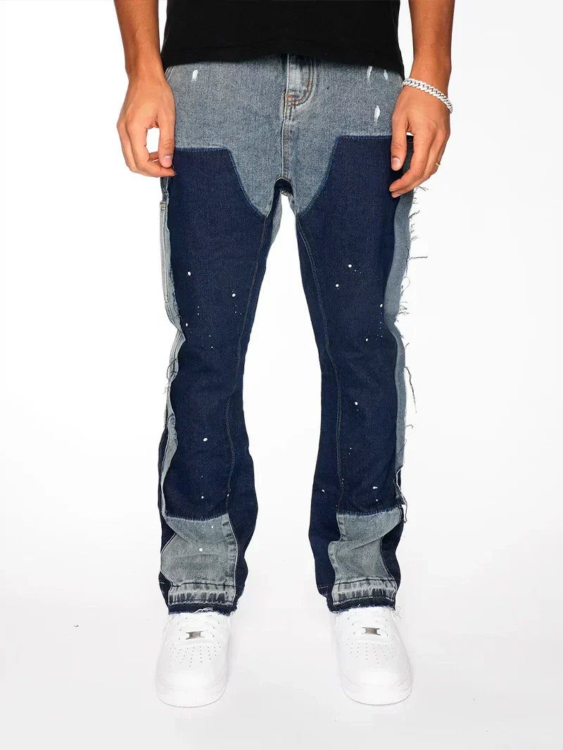 Flare Jeans Denim Front – 219621