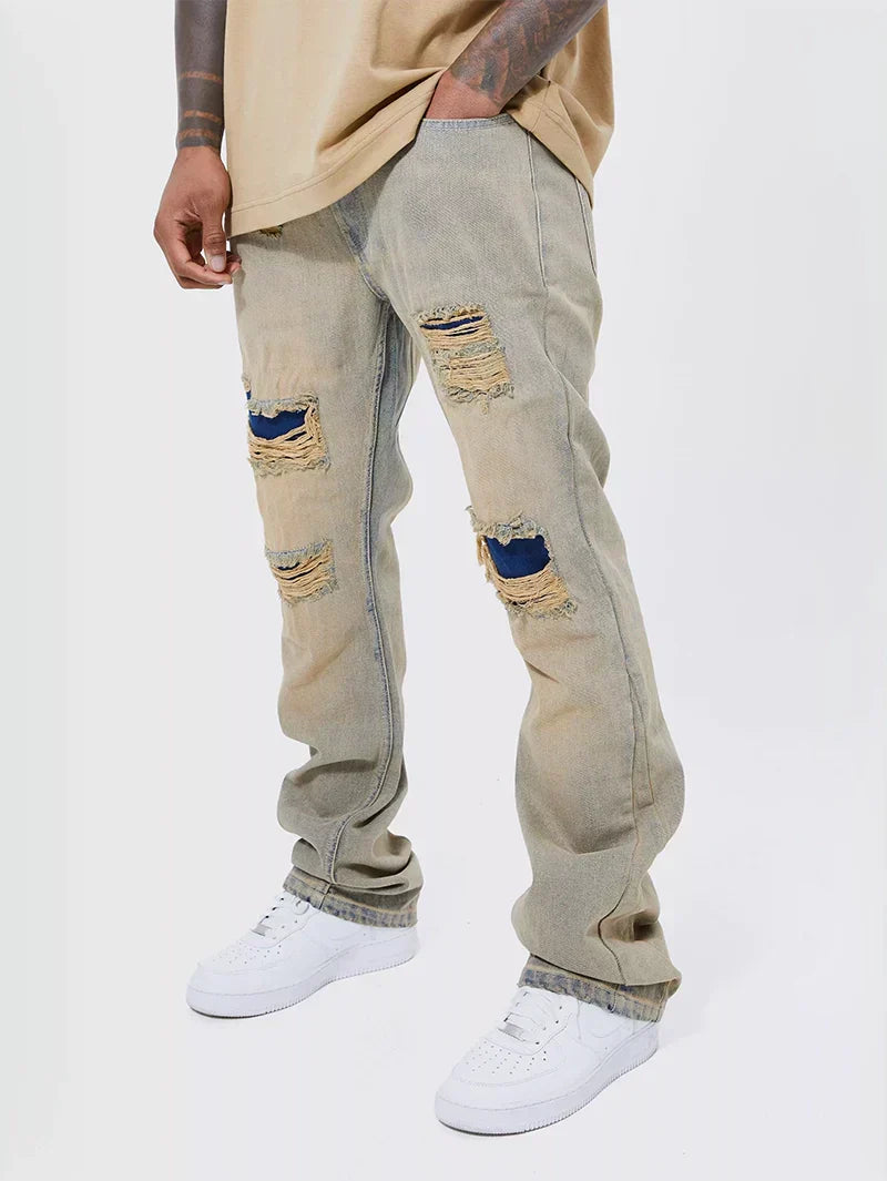 Flare Jeans Ripped Off – 20515